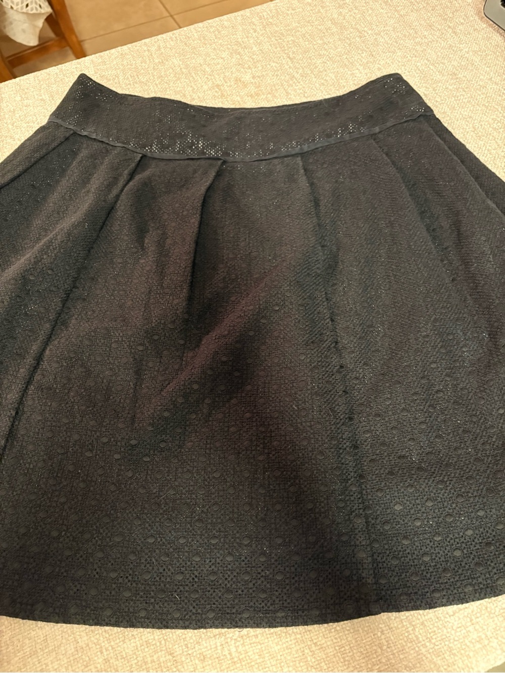 Adorable Classic Lined Black Women's Skirt Size 12P - Picture 14 of 14